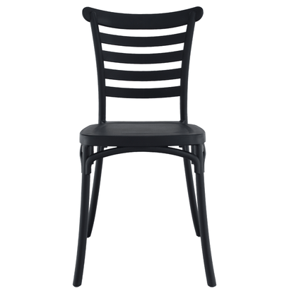 Scaun stivuibil, negru, SAVITO