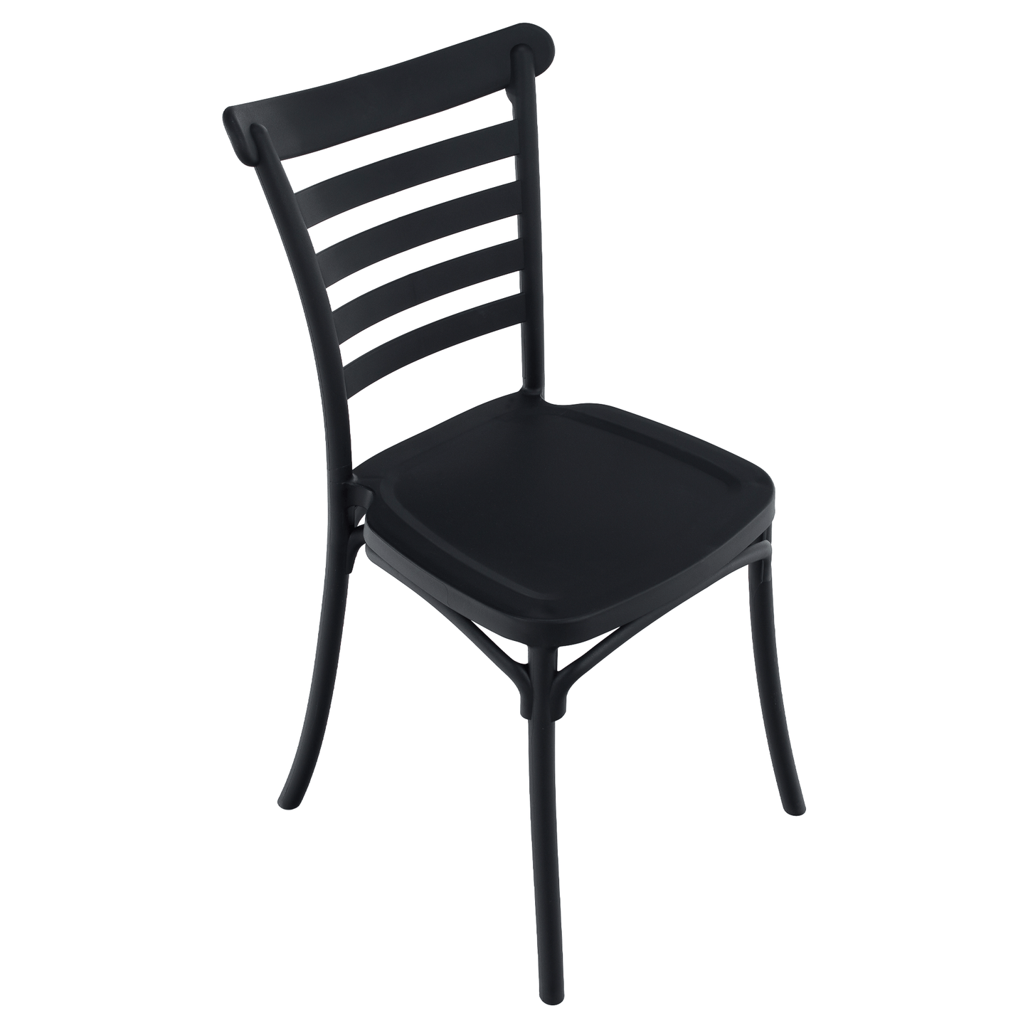 Scaun stivuibil, negru, SAVITO
