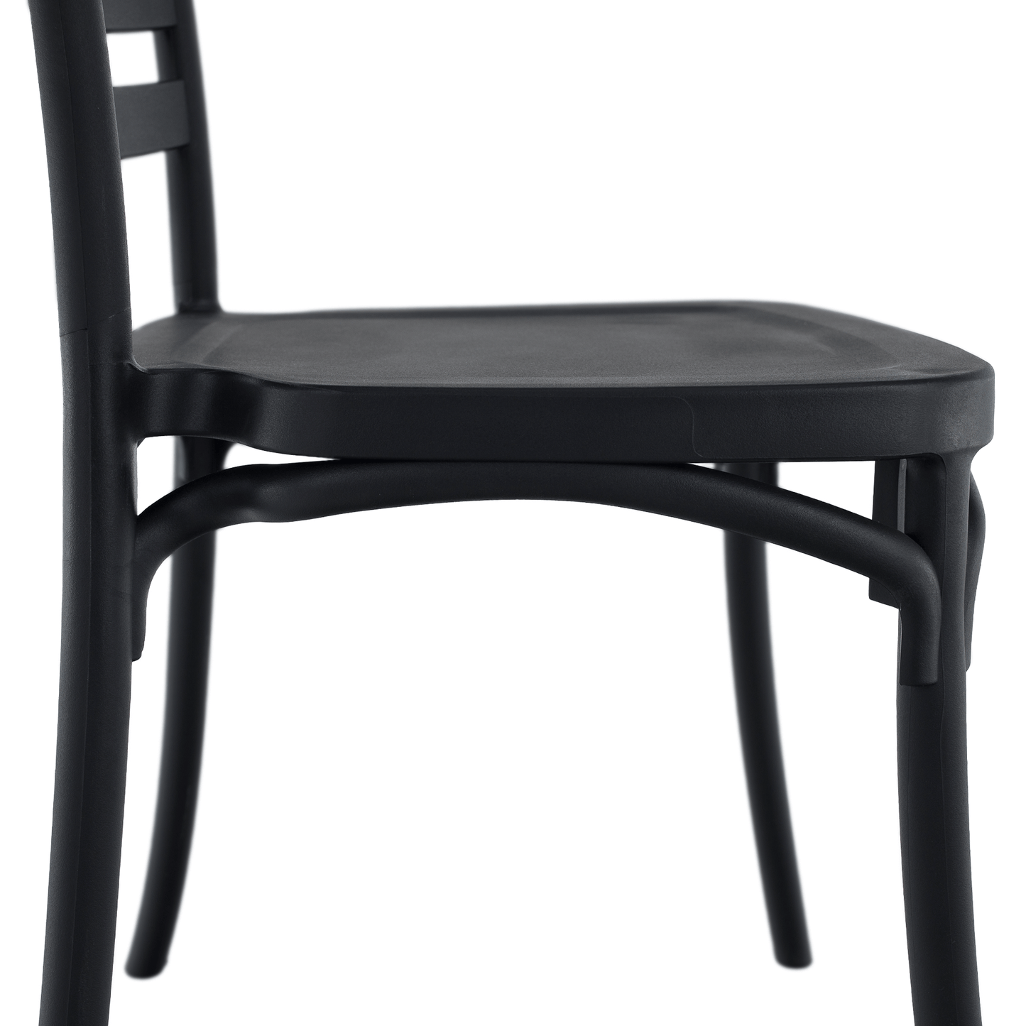 Scaun stivuibil, negru, SAVITO