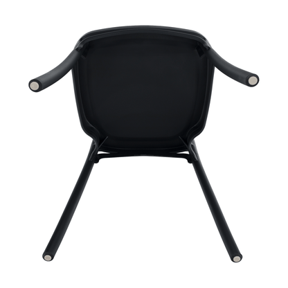 Scaun stivuibil, negru, SAVITO