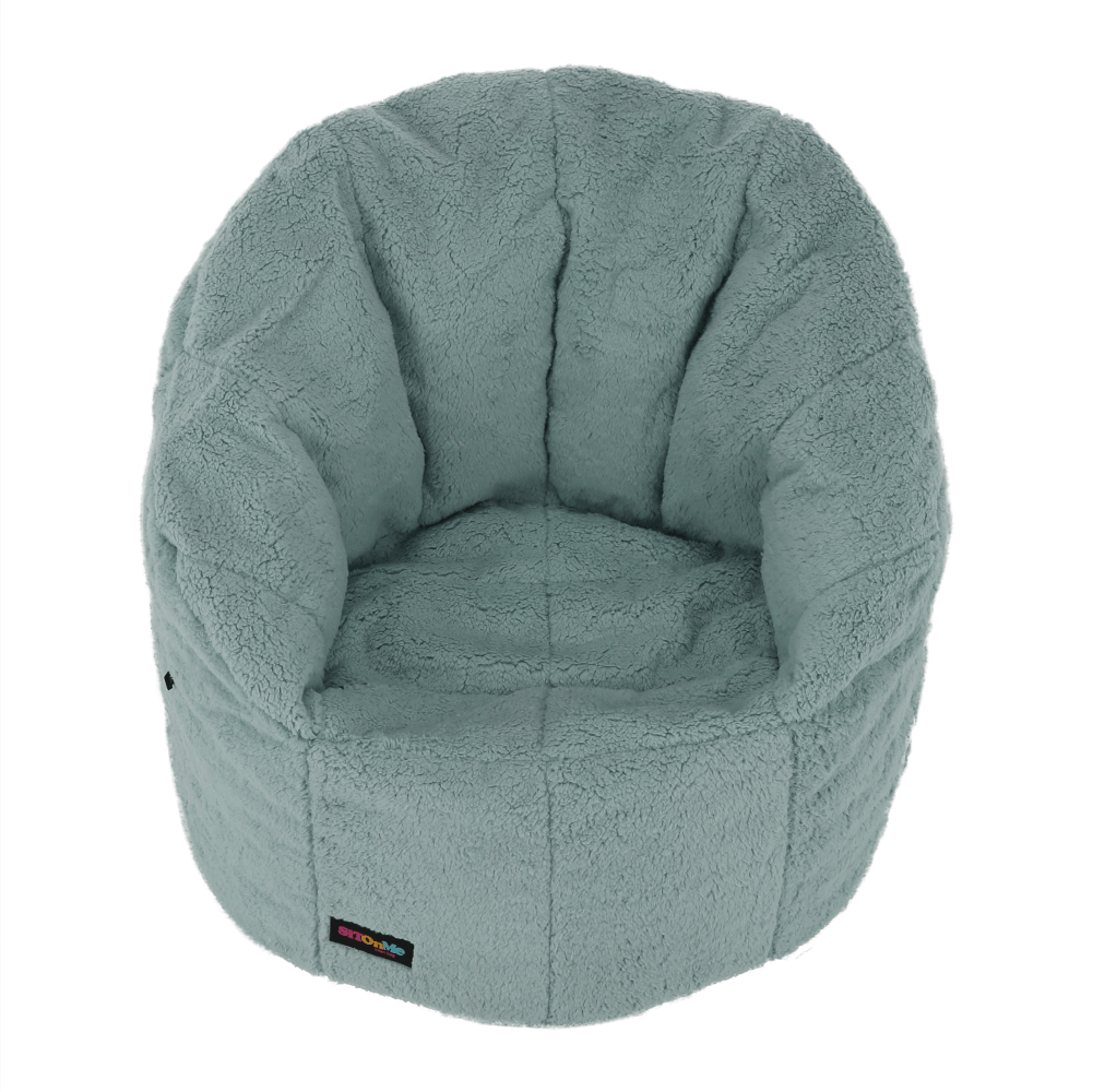 Fotoliu tip sac, material textil mentol, ALMERO
