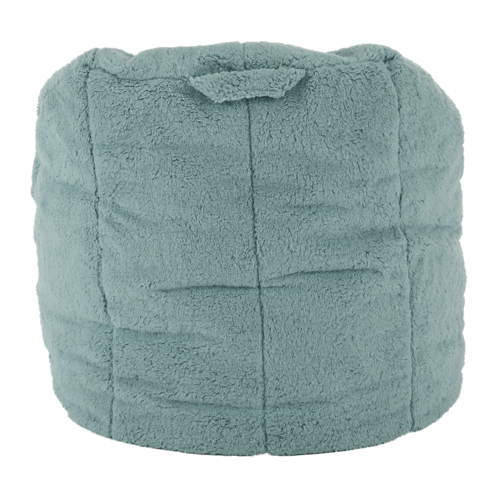 Fotoliu tip sac, material textil mentol, ALMERO
