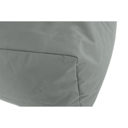Fotoliu tip sac, gri/material textil verde, ALIMOR