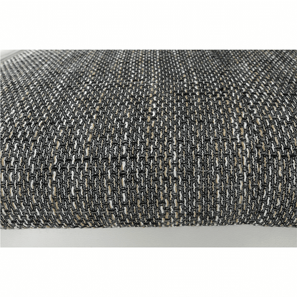 Colţar, piele ecologică/ alb/material  gri melir, TONIKS