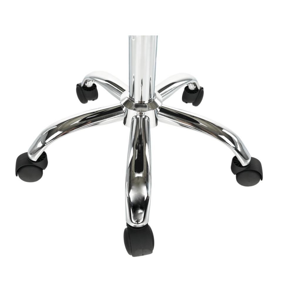 Scaun rotativ, gri/crom, SELVA