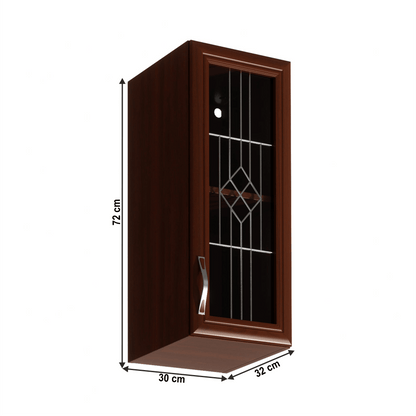 Dulap superior G30S cu geam, model dreapta, nuc Milano, SICILIA