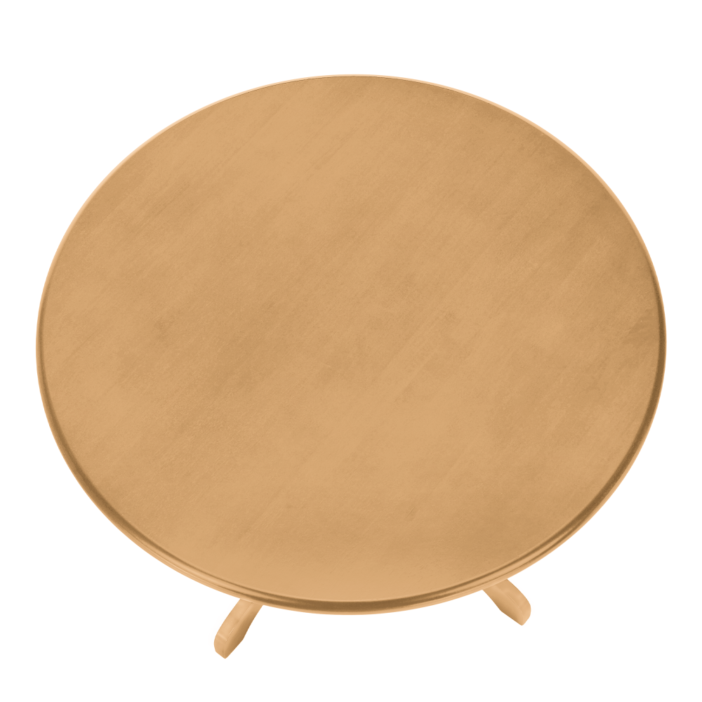 Masă de sufragerie, rotundă, stejar deschis, diametru 106 cm, TABLOS