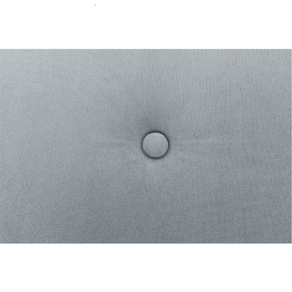 Taburet modern, gri deschis/alb, RUFINO 3 NEW