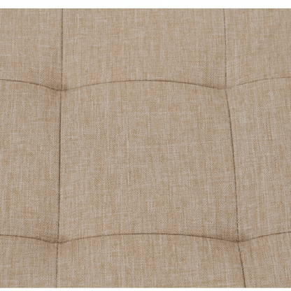 Taburet, material textil bej, FALON