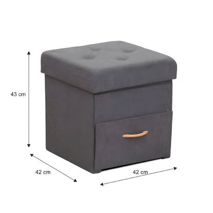 Taburet, gri, SULOT TYP 1
