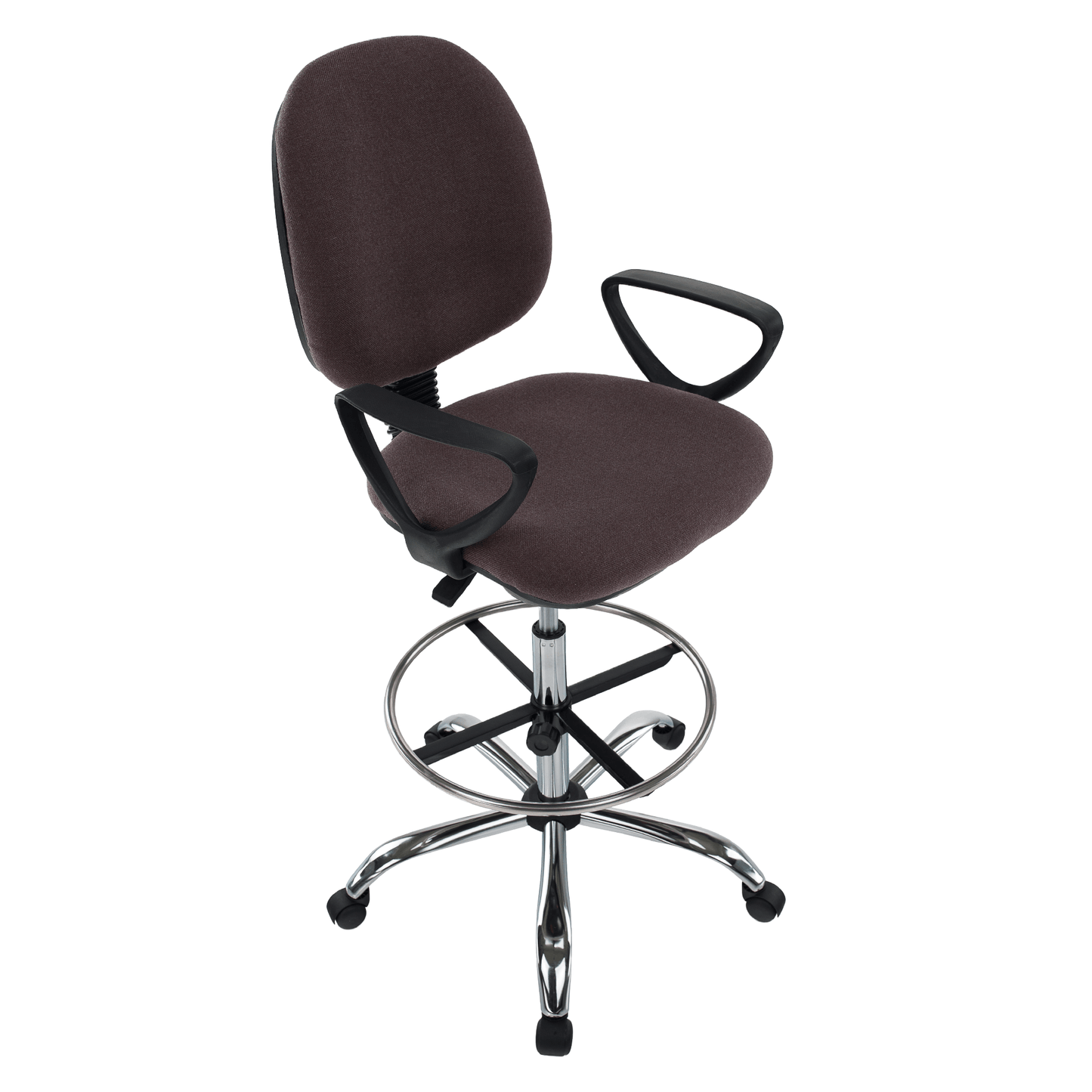 Scaun de lucru ridicat, maro / negru, TAMBER
