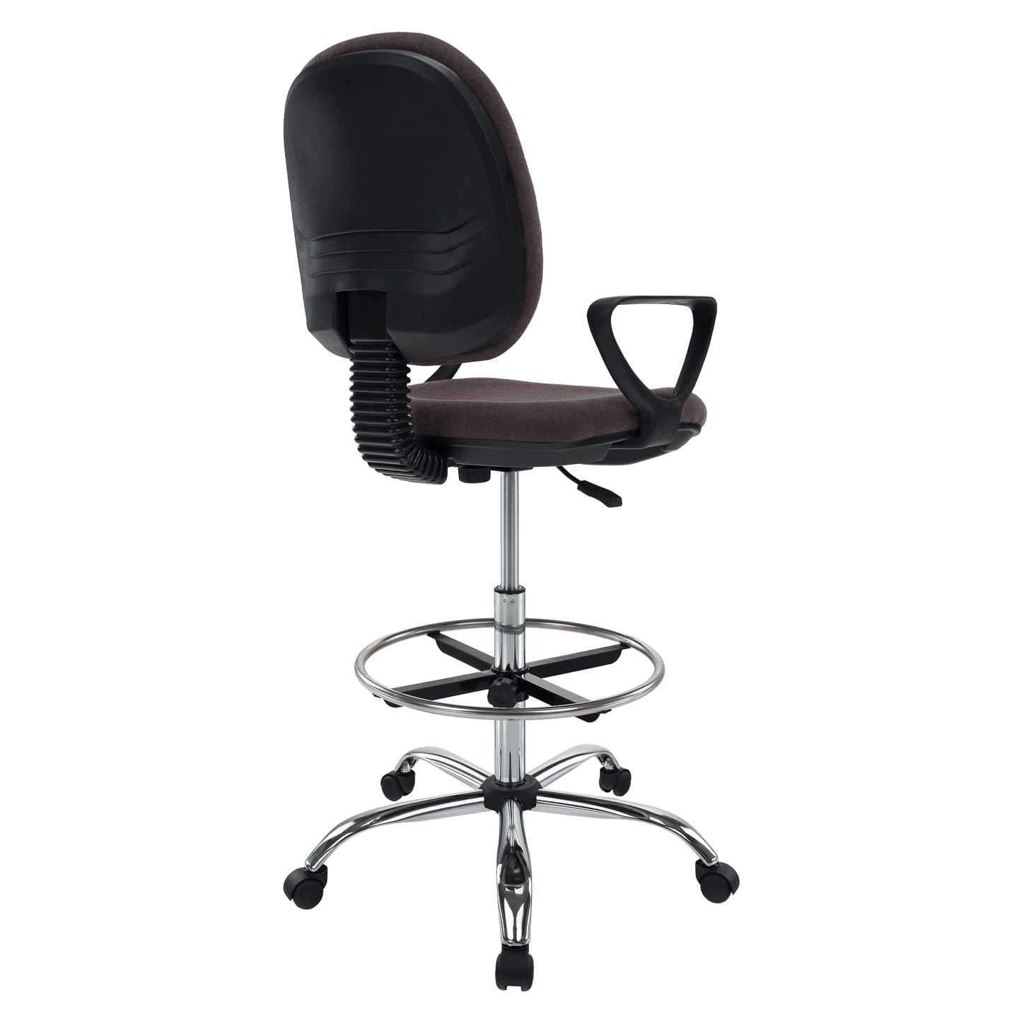 Scaun de lucru ridicat, maro / negru, TAMBER