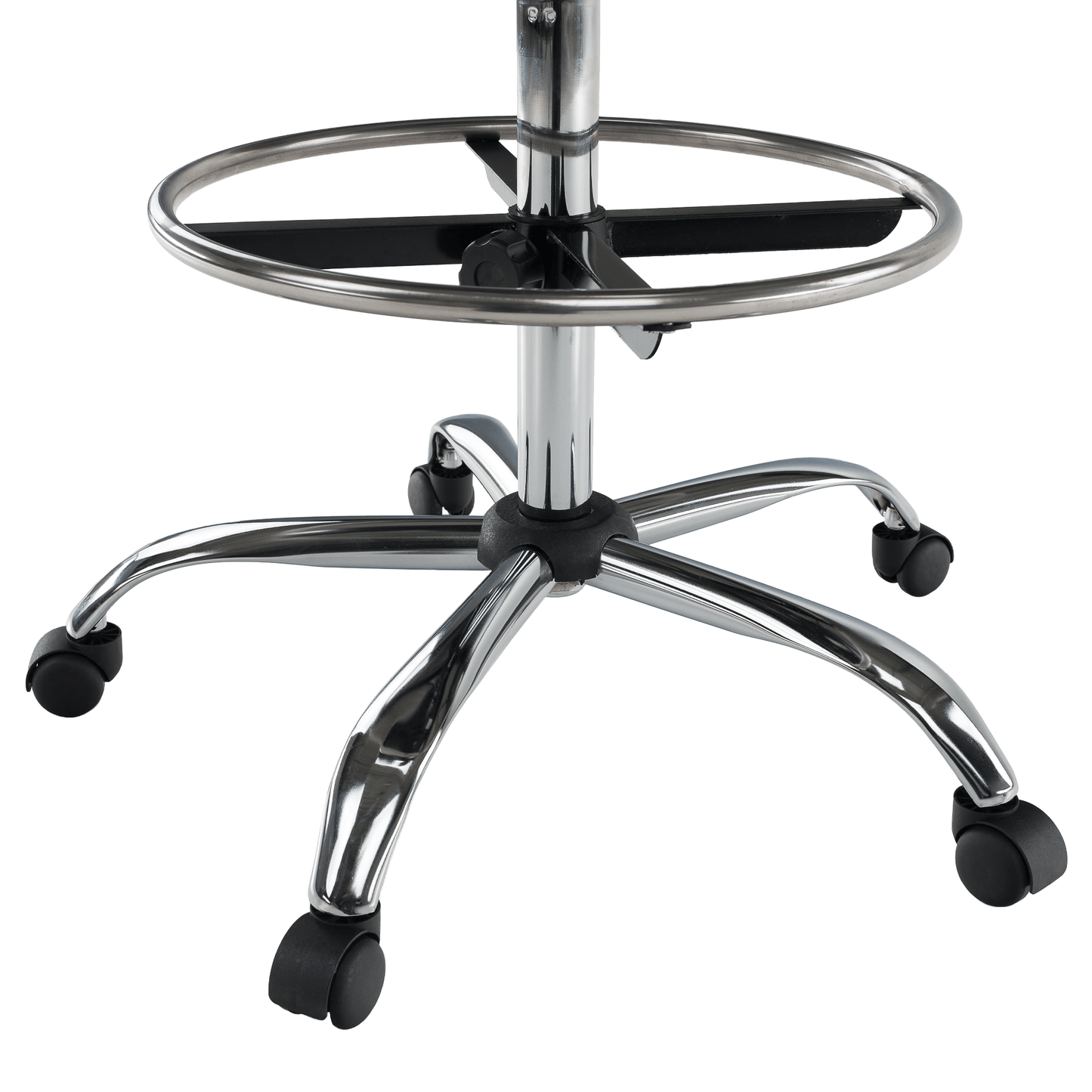 Scaun de lucru ridicat, maro / negru, TAMBER