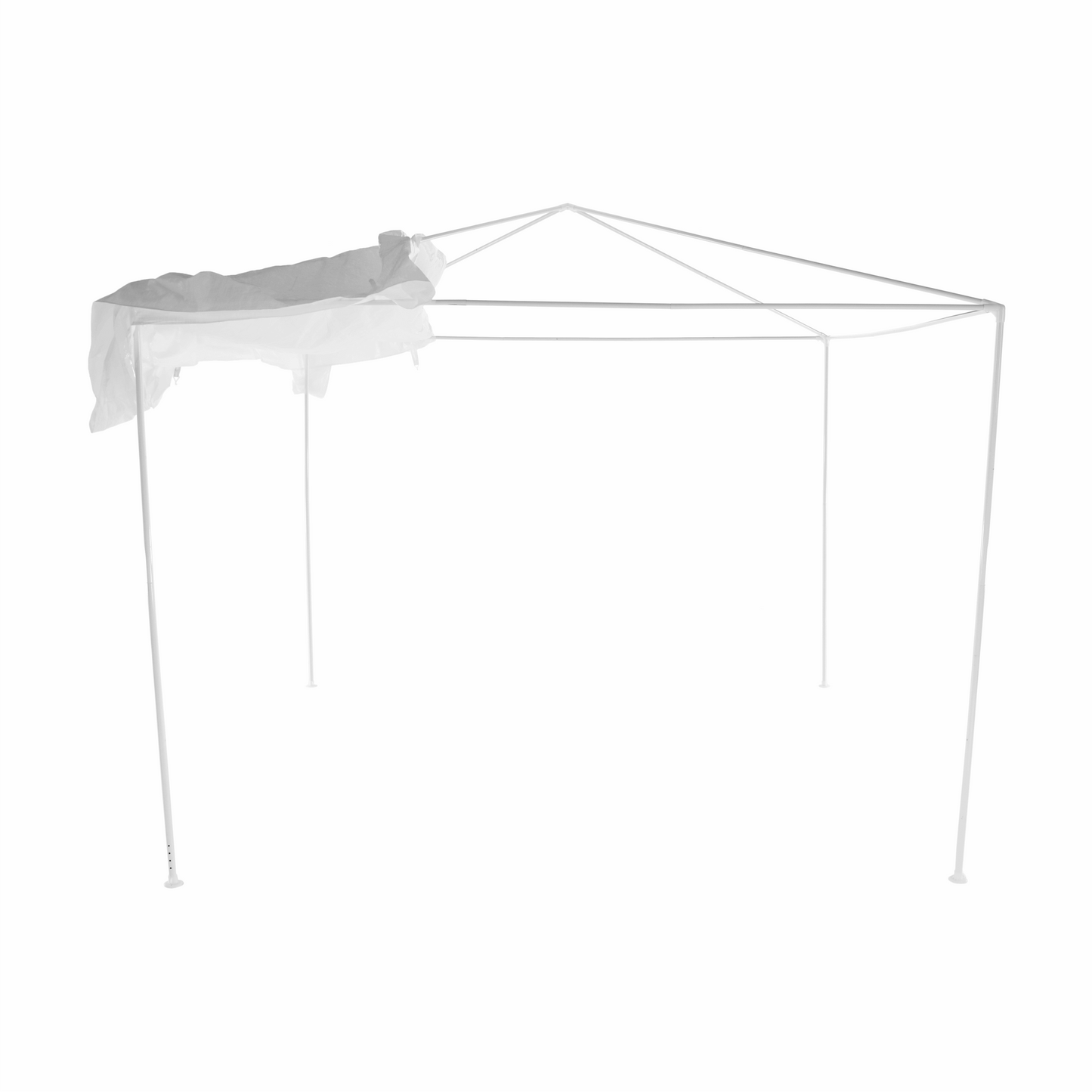Cort de grădină pentru party, alb, 3x3 m, TEKNO TYP 1