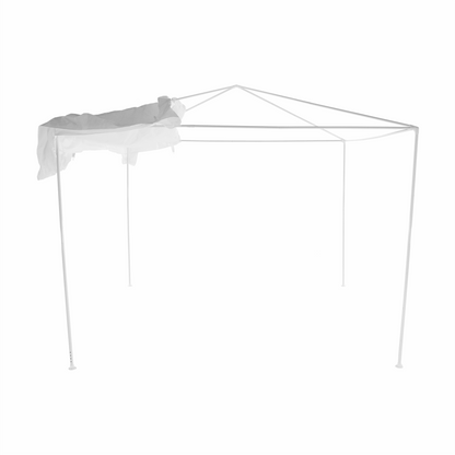 Cort de grădină pentru party, alb, 3x3 m, TEKNO TYP 1