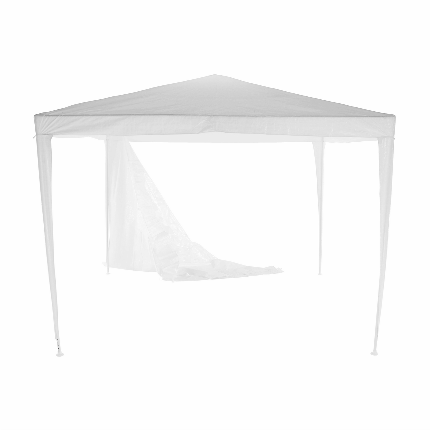 Cort de grădină pentru party, alb, 3x3 m, TEKNO TYP 1