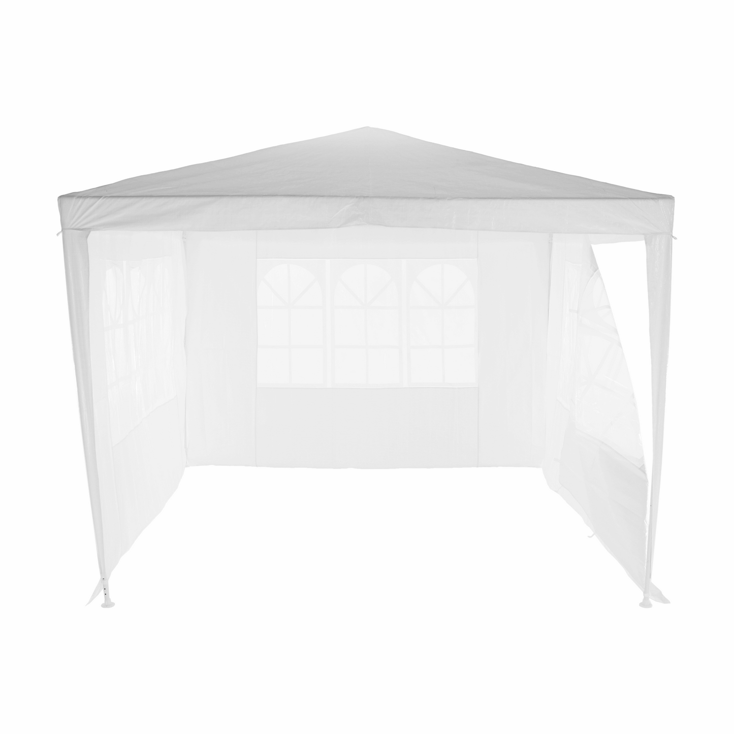 Cort de grădină pentru party, alb, 3x3 m, TEKNO TYP 1