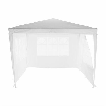Cort de grădină pentru party, alb, 3x3 m, TEKNO TYP 1