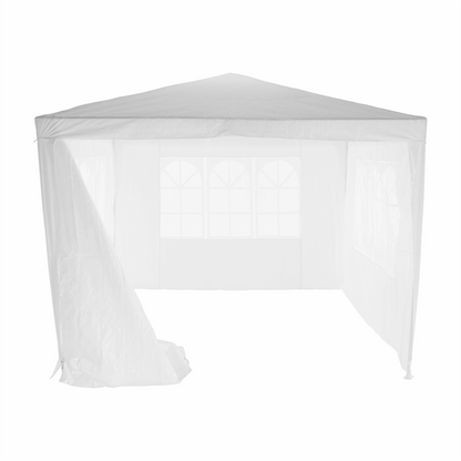 Cort de grădină pentru party, alb, 3x3 m, TEKNO TYP 1