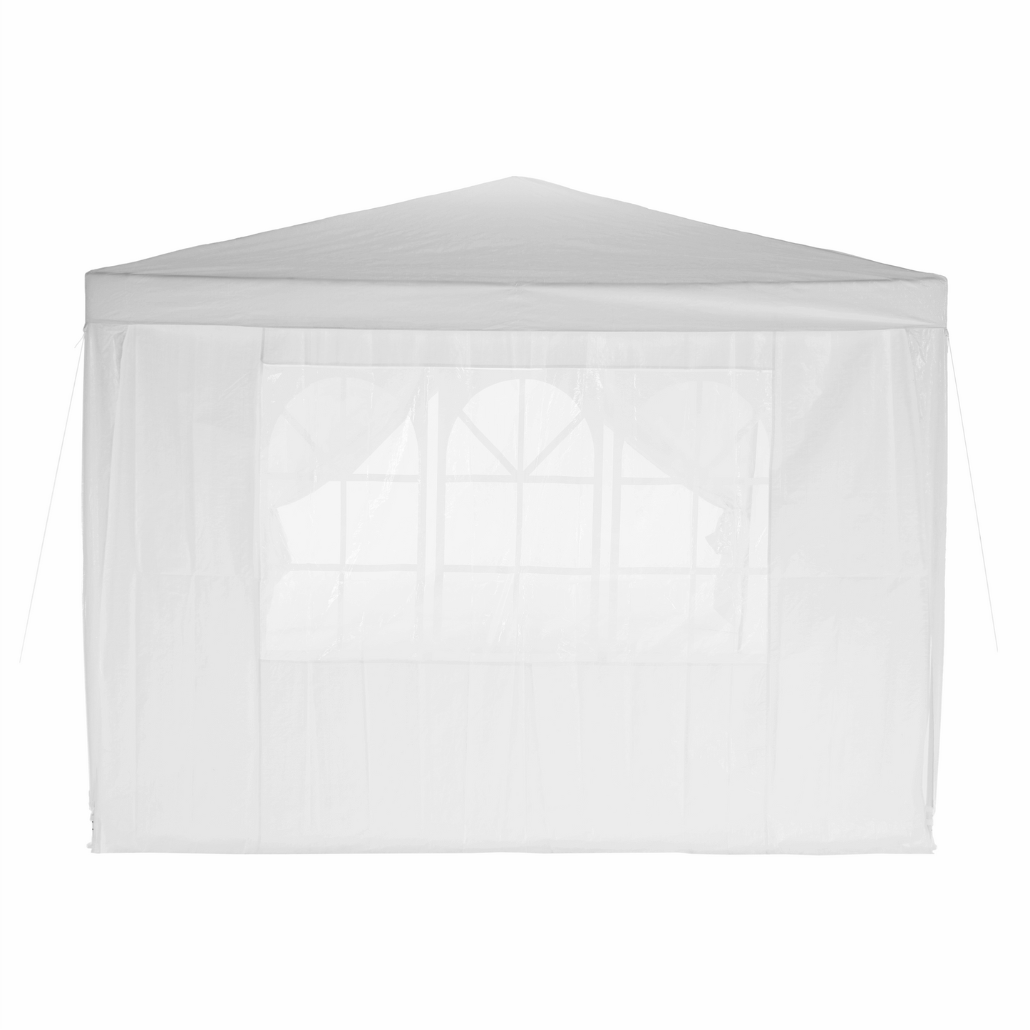 Cort de grădină pentru party, alb, 3x3 m, TEKNO TYP 1
