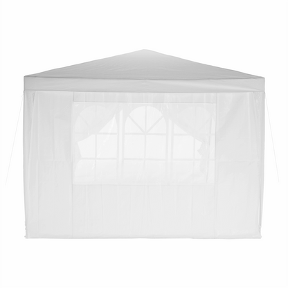 Cort de grădină pentru party, alb, 3x3 m, TEKNO TYP 1