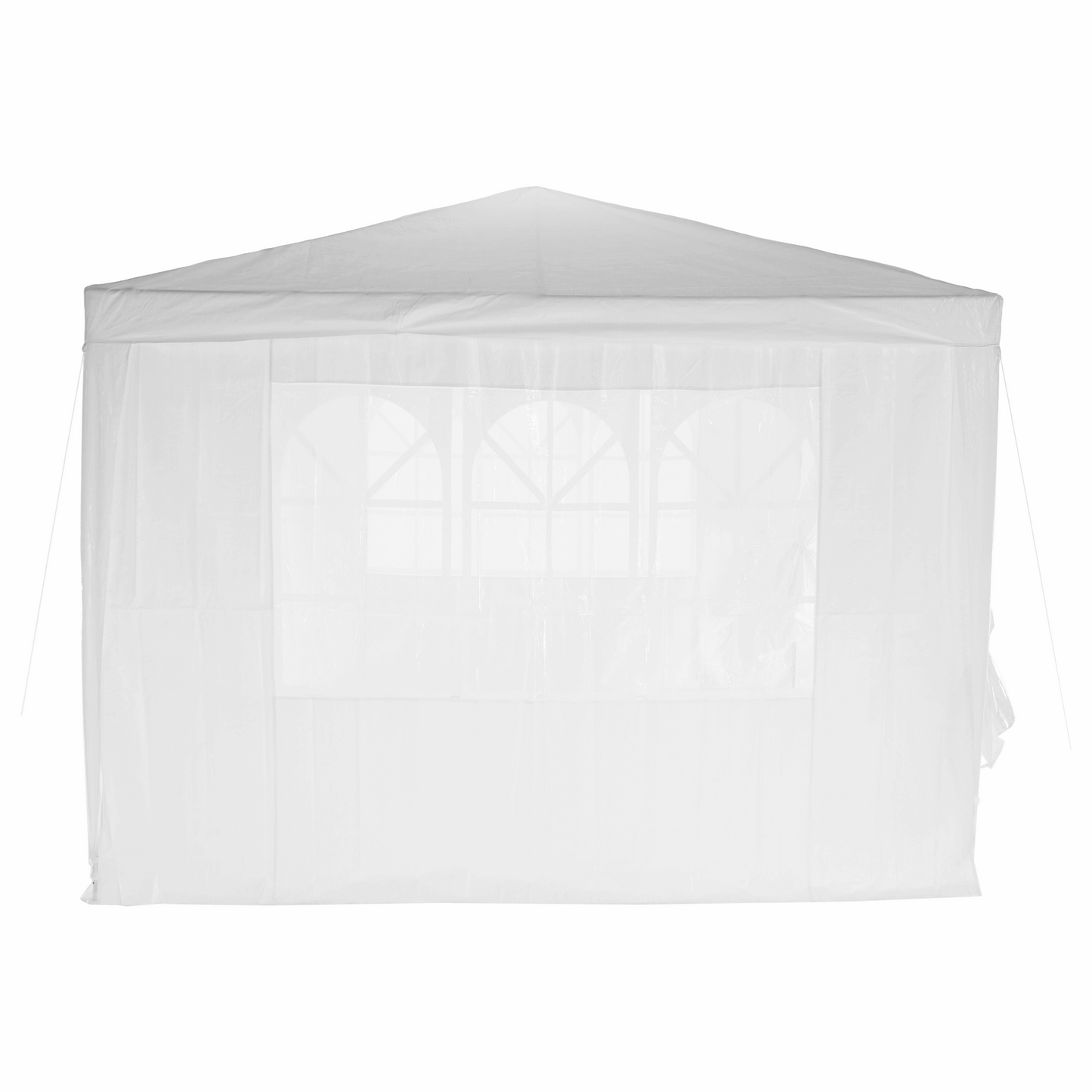 Cort de grădină pentru party, alb, 3x3 m, TEKNO TYP 1