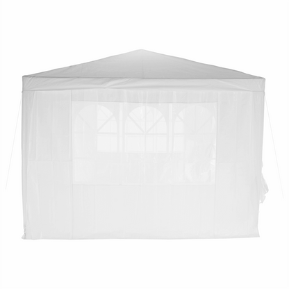 Cort de grădină pentru party, alb, 3x3 m, TEKNO TYP 1