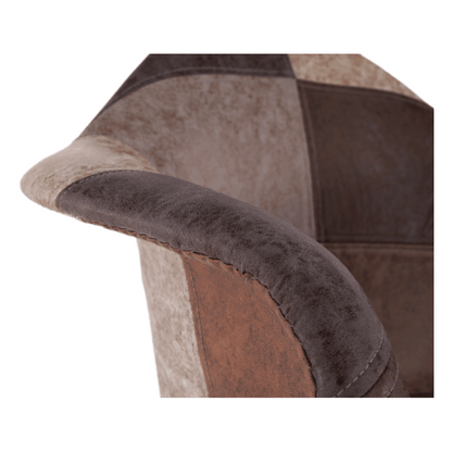Fotoliu de design, patchwork/fag, TERST