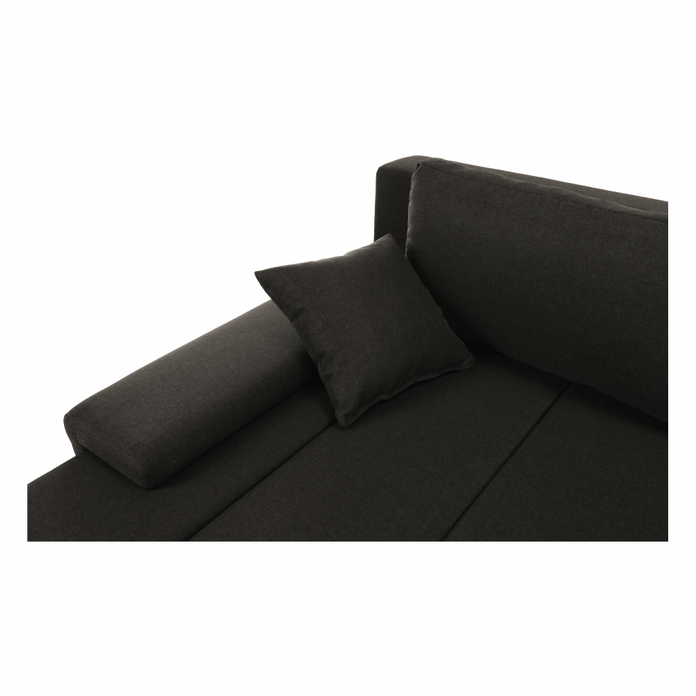 colţar, material maro TONIKS