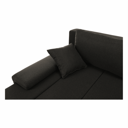 colţar, material maro TONIKS