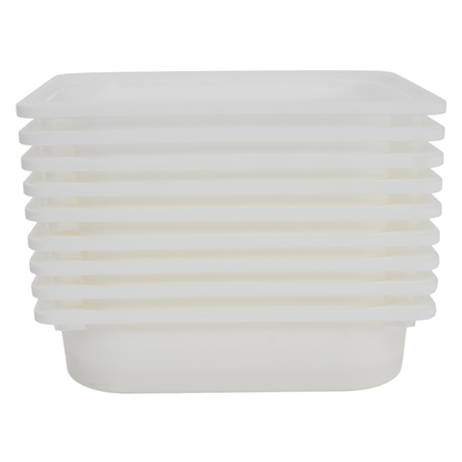 Organizator cu cutii de depozitare, alb, TRIMAL