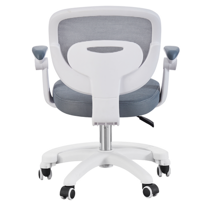 Scaun pivotant, gri/alb, TRIXI TYP 2
