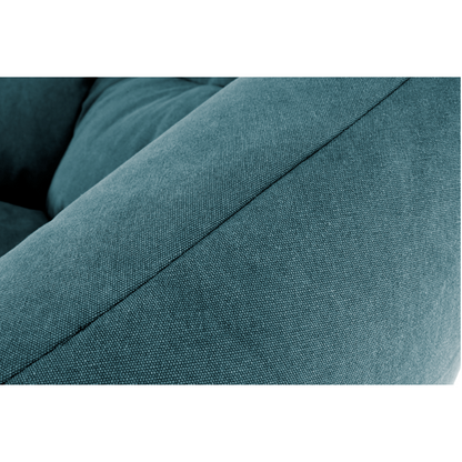 Fotoliu tip sac, material textil verde, URASON