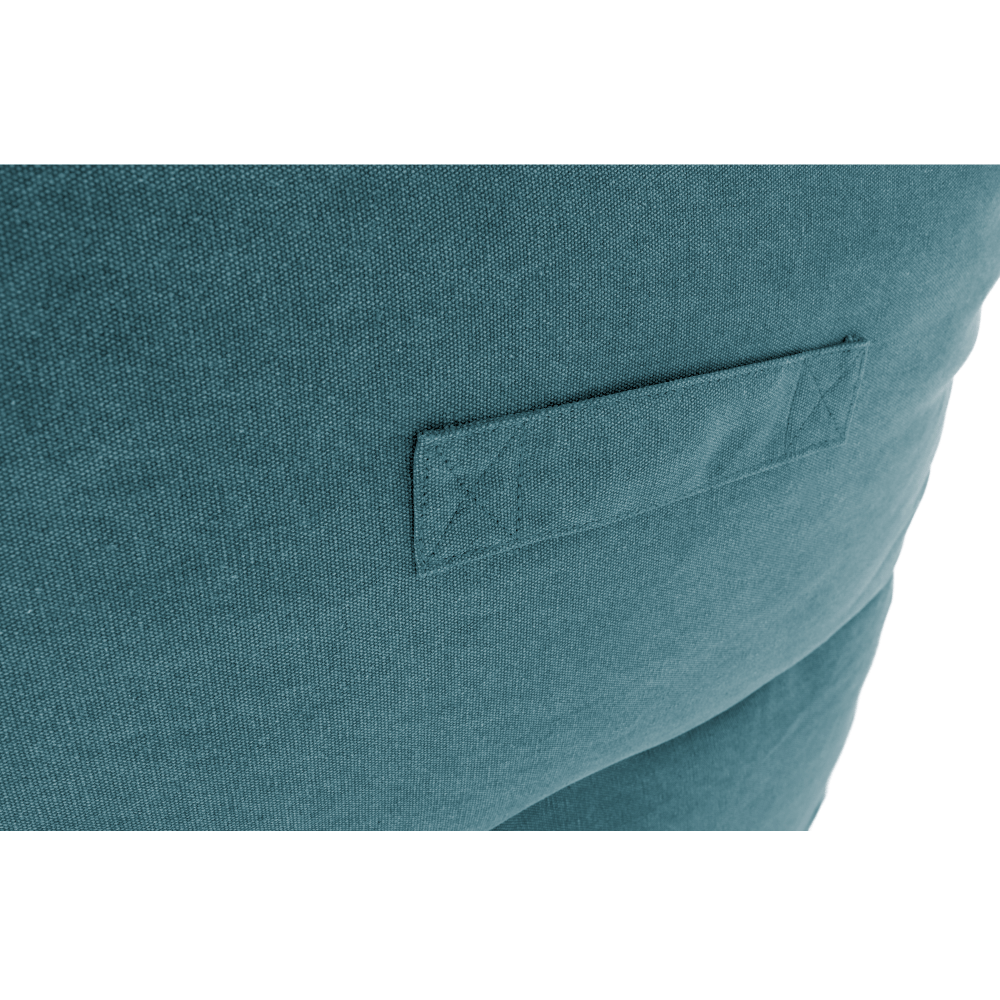Fotoliu tip sac, material textil verde, URASON