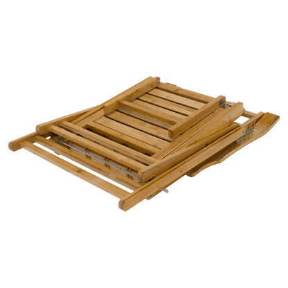 Scaun de grădină, natural, bambus, URSEL