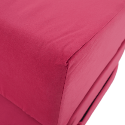 Saltea pliabilă/fotoliu extensibil, 2 in 1, roz magenta, VEDIS