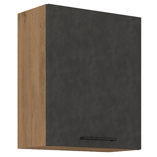 Dulap superior, stejar lancelot/gri mat, VEGA 60 G-72 1F