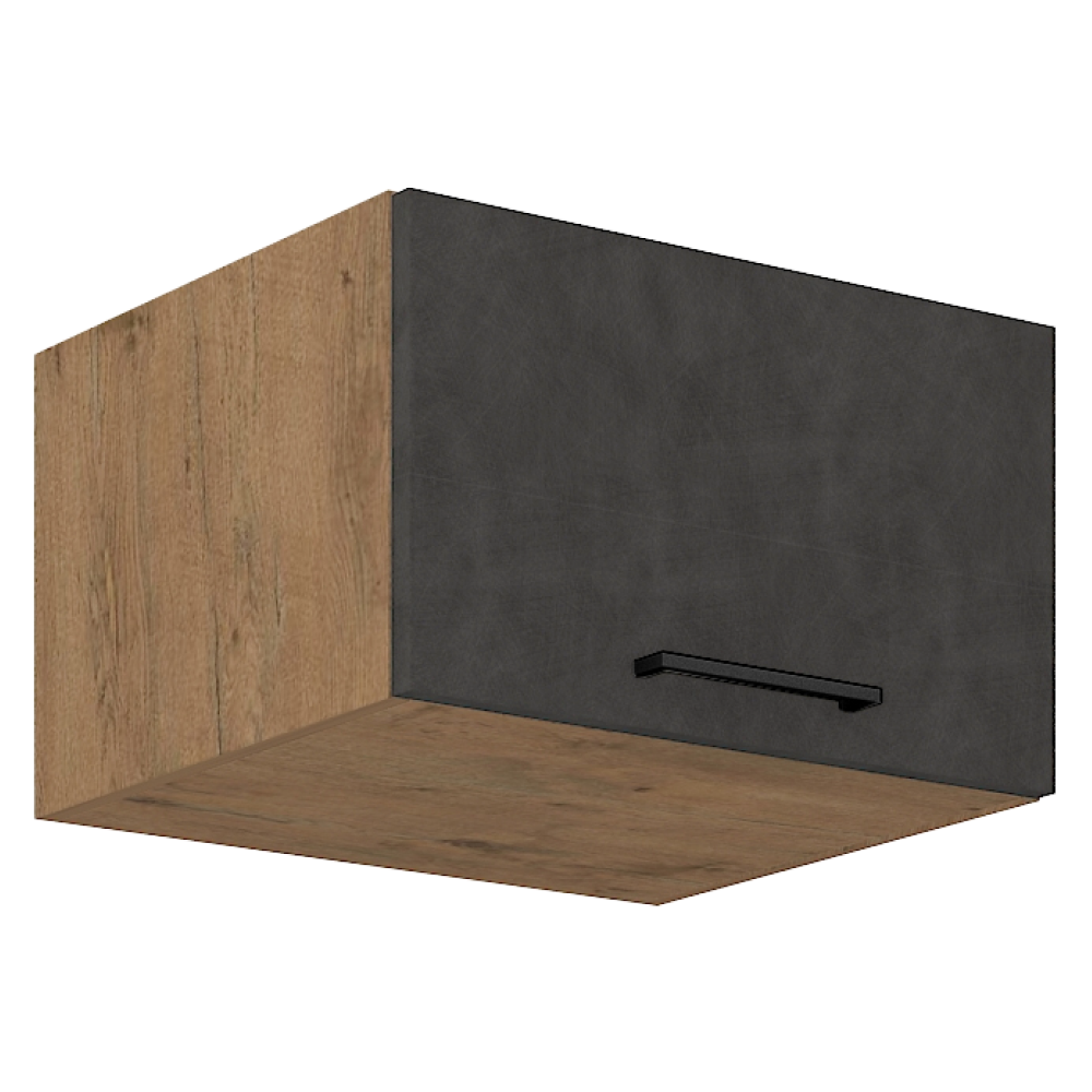 Dulap superior, stejar lancelot/gri mat, VEGA 60 NAGU-36 1F