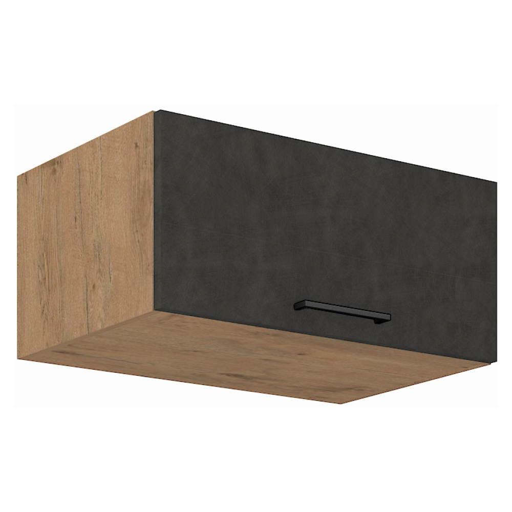 Dulap superior, stejar lancelot/gri mat, VEGA 80 NAGU-36 1F