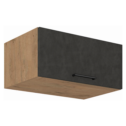 Dulap superior, stejar lancelot/gri mat, VEGA 80 NAGU-36 1F