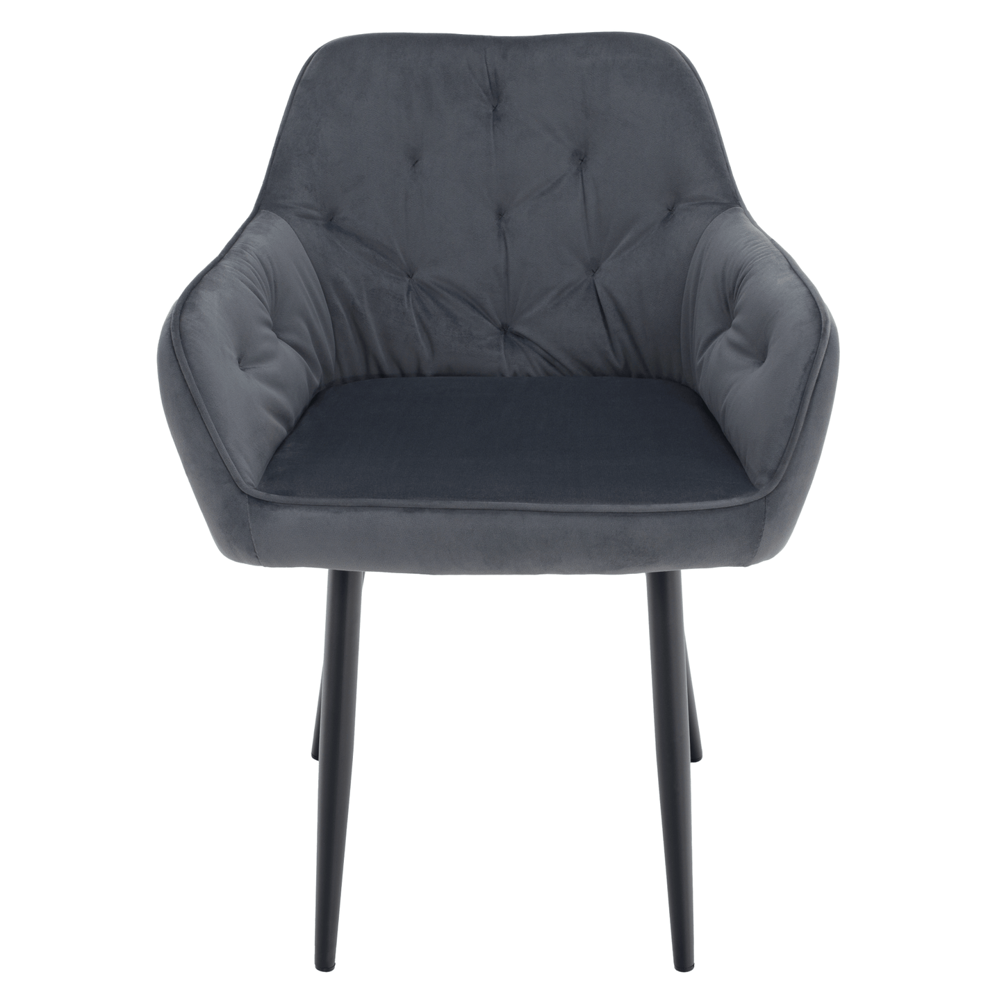 Fotoliu de design, material Velvet gri, VERIO