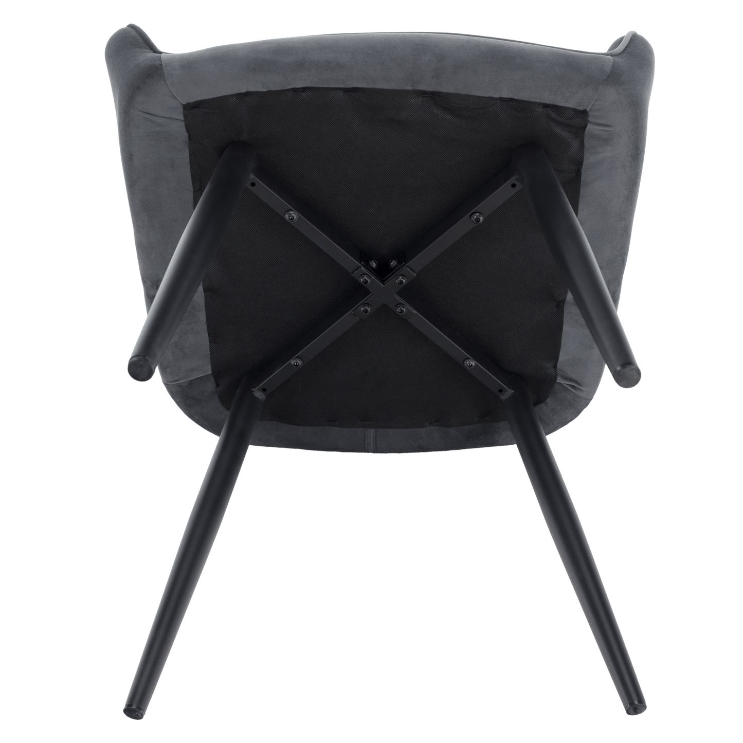 Fotoliu de design, material Velvet gri, VERIO