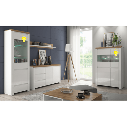 Iluminat cu LED, 2 puncte, alb, LINDY/VILGO