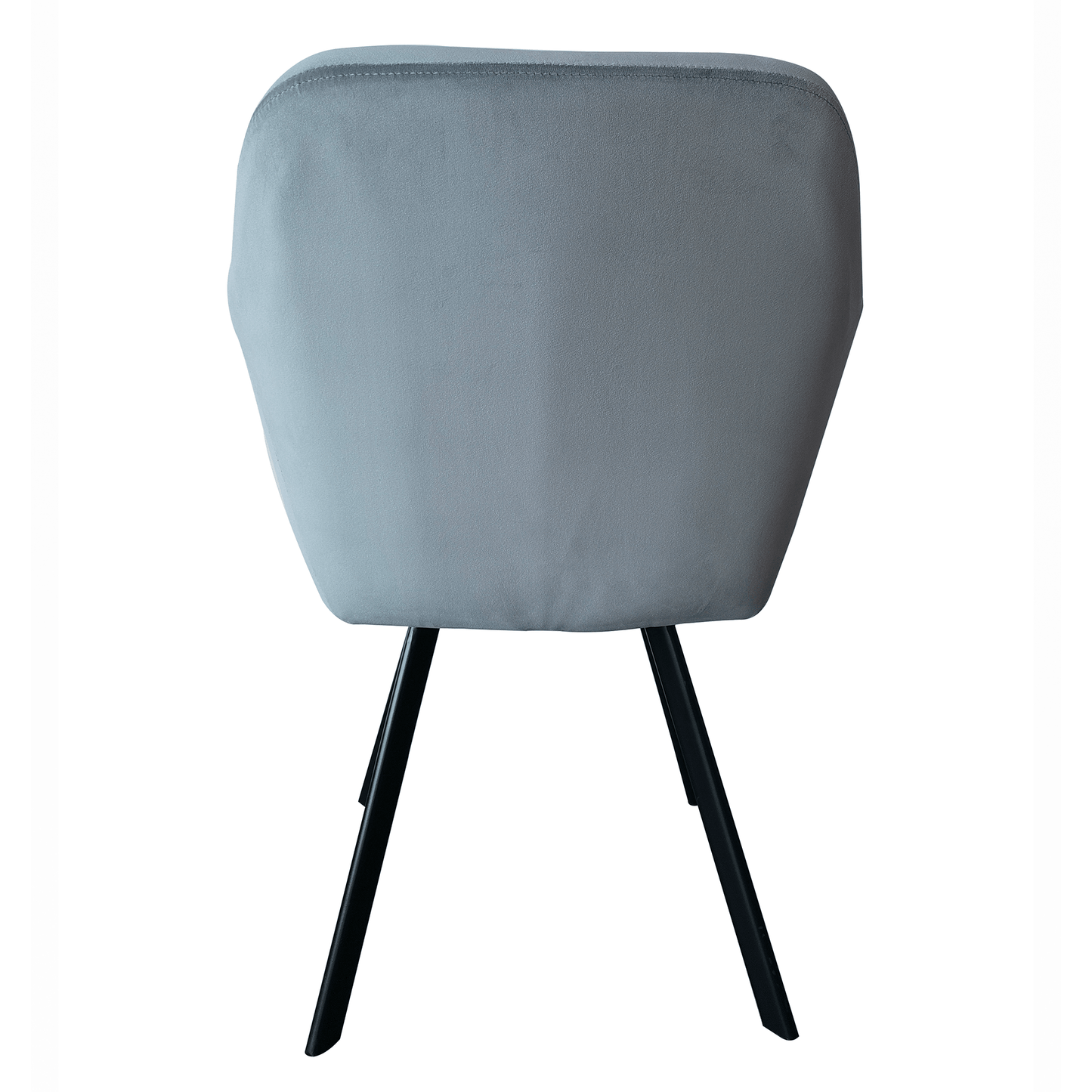 Fotoliu, material de catifea gri/negru, ZERON NEW