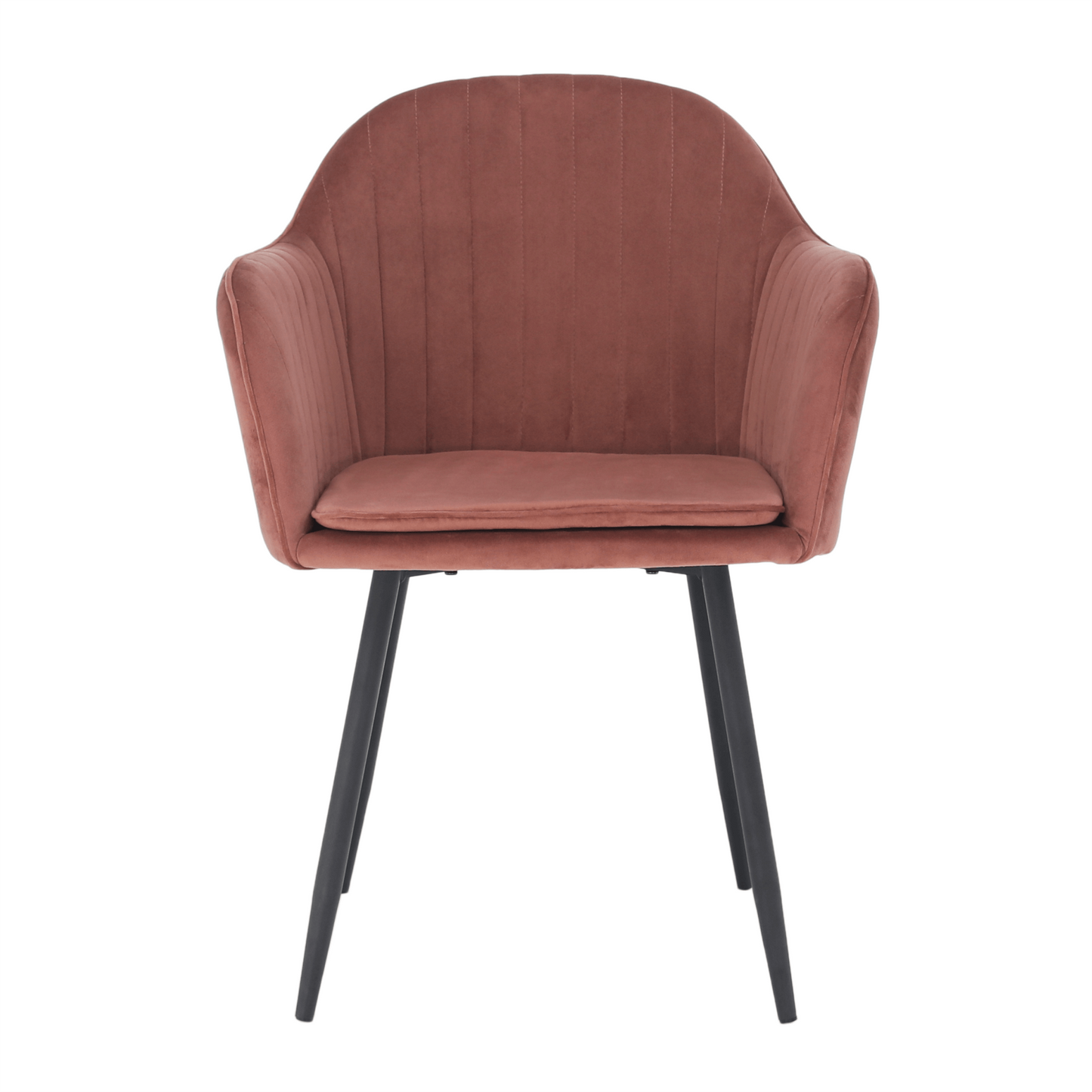 Fotoliu de design, catifea Velvet roz maroniu, ZIRKON