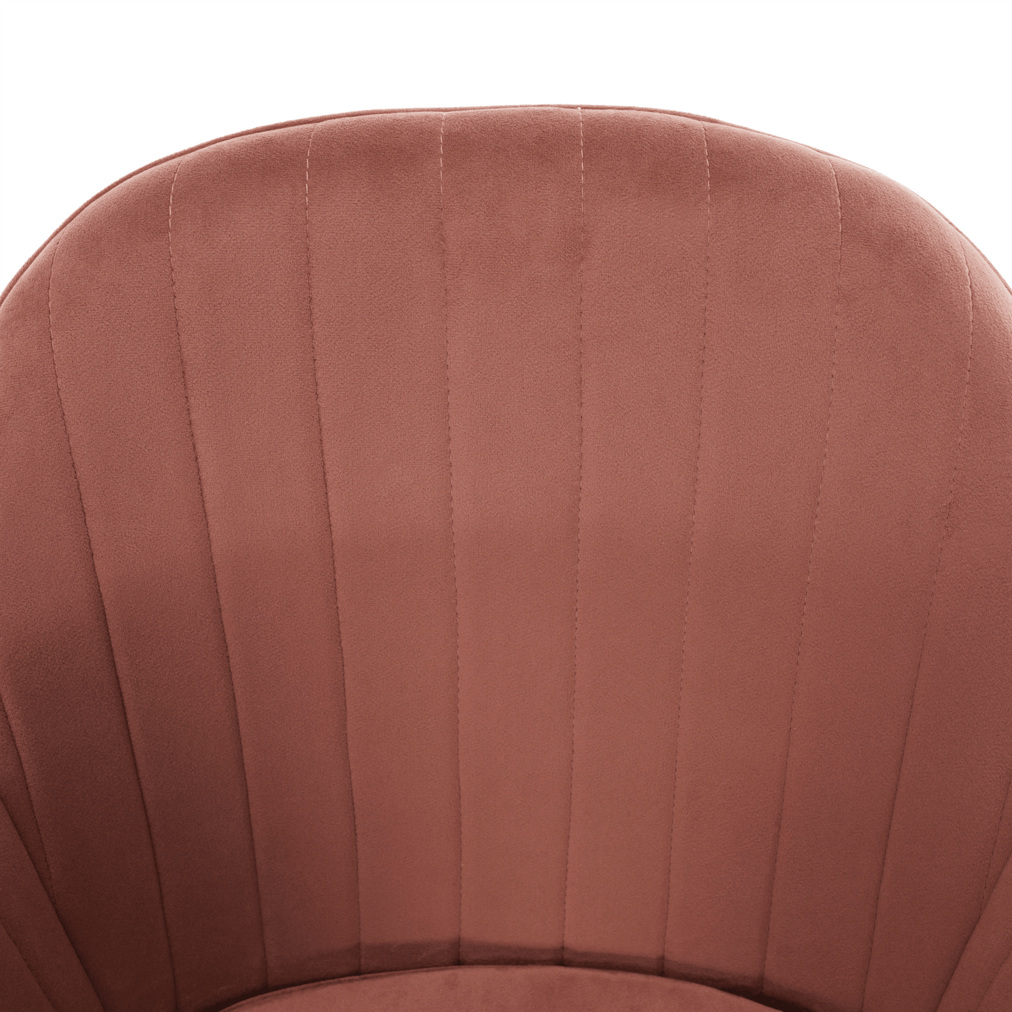 Fotoliu de design, catifea Velvet roz maroniu, ZIRKON