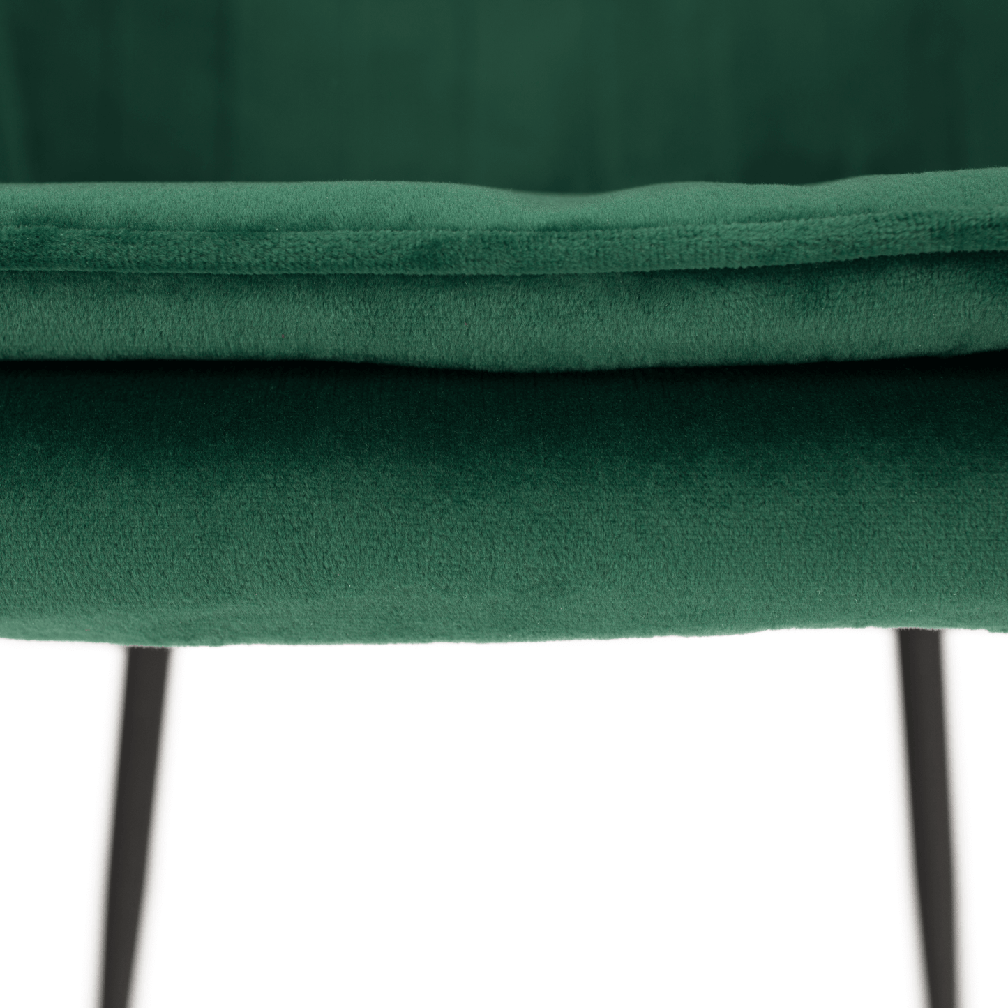Fotoliu de design, catifea Velvet smarald, ZIRKON